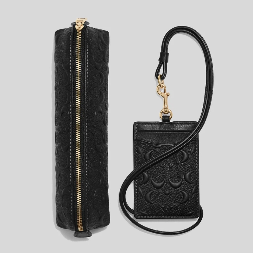 Coach Lanyard & Pencil Case Set - Picture 2 of 3